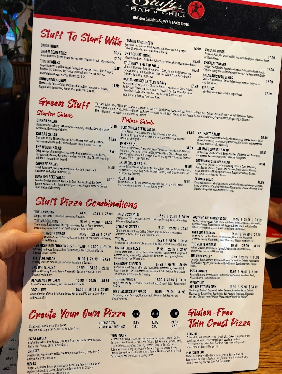 Stuft Pizza Bar & Grill Menu - Image 5